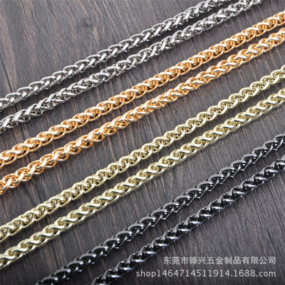 时尚箱包五金配件 手提包配件镀金不生锈五金开云体育包包潮款灯笼链