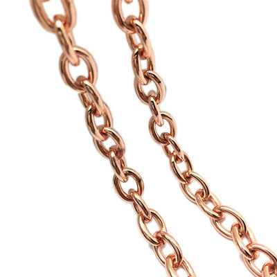 包包肩带链玫瑰金O字开云体育 